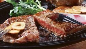 Gebratenes Fettfleisch