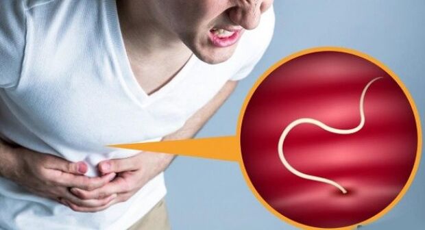 Bauchschmerzen aufgrund von Parasiten